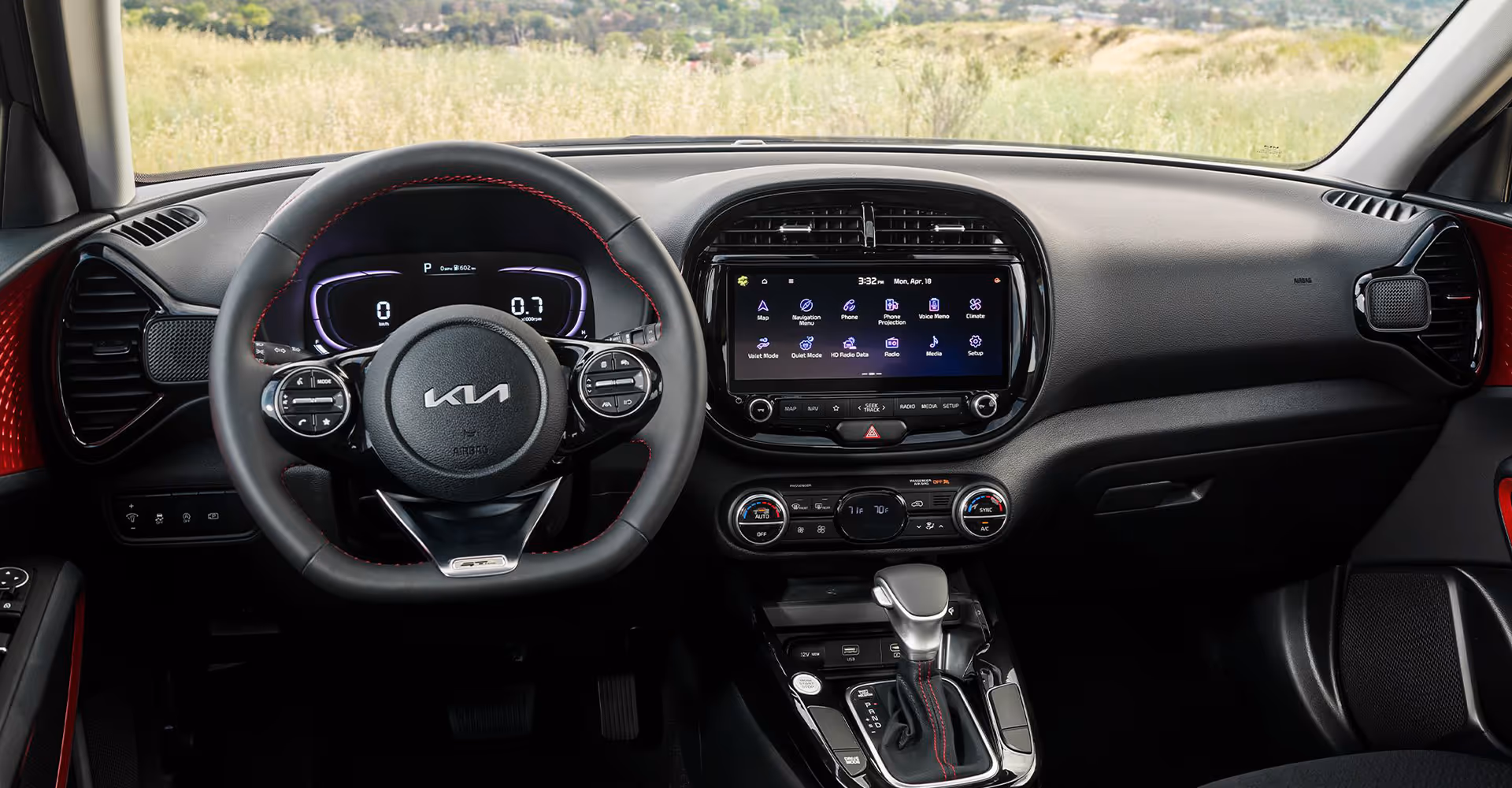 Kia Soul dashboard telefoonhouder montage
