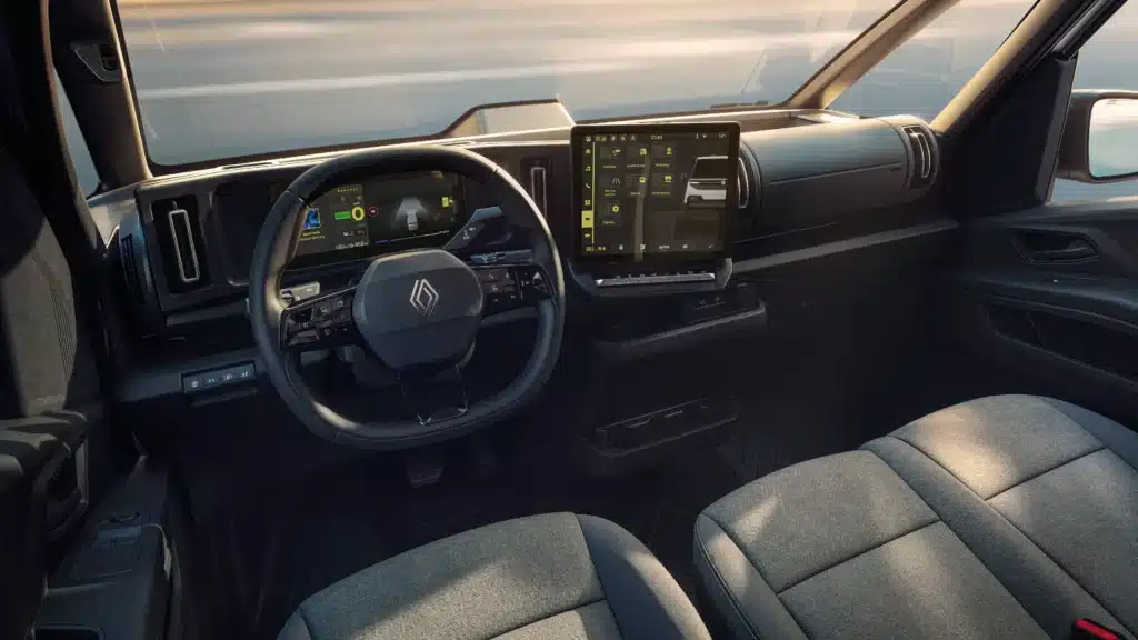 Renault Trafic dashboard telefoonhouder montage