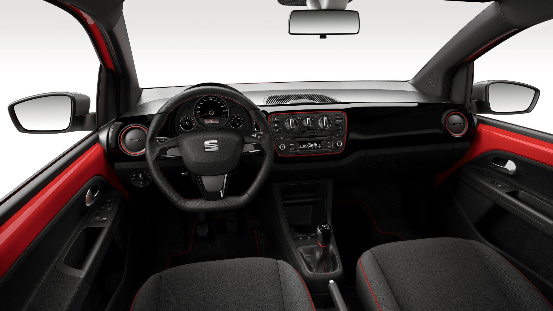 Seat Mii dashboard telefoonhouder montage