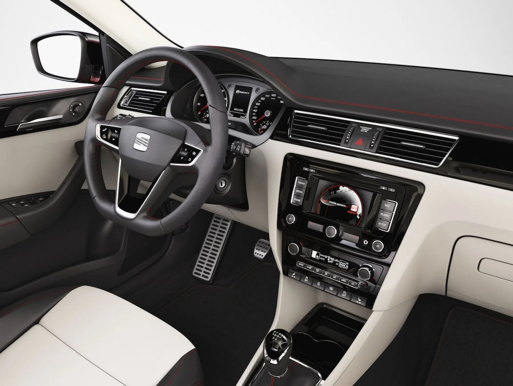 Seat Toledo dashboard telefoonhouder montage