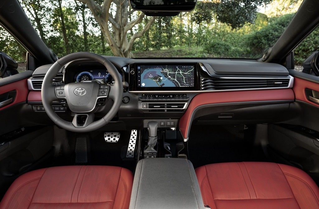 Toyota Camry dashboard telefoonhouder montage