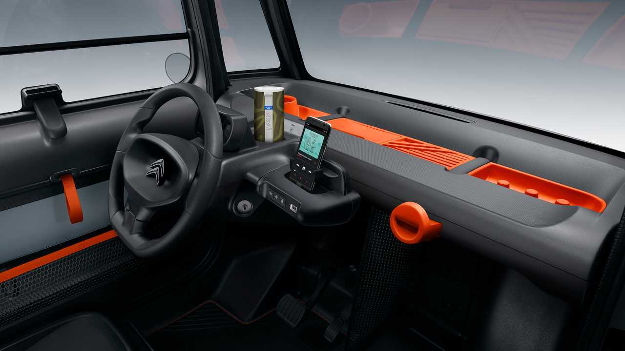 Citroën Ami dashboard telefoonhouder