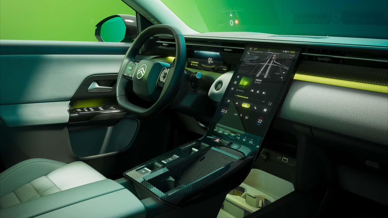 Citroën C5 dashboard telefoonhouder montage
