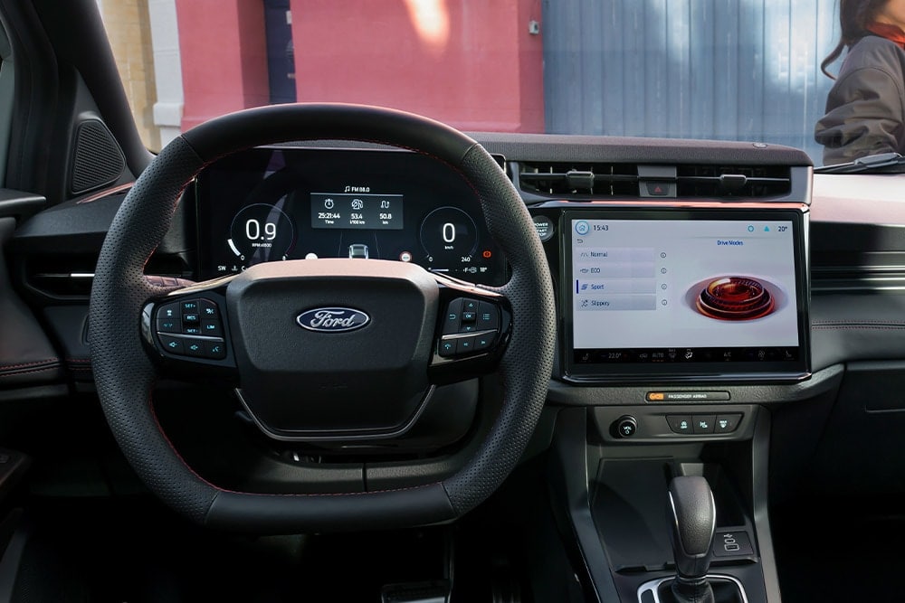 Ford Puma dashboard telefoonhouder montage