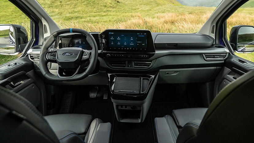 Ford Tourneo Custom dashboard telefoonhouder montage