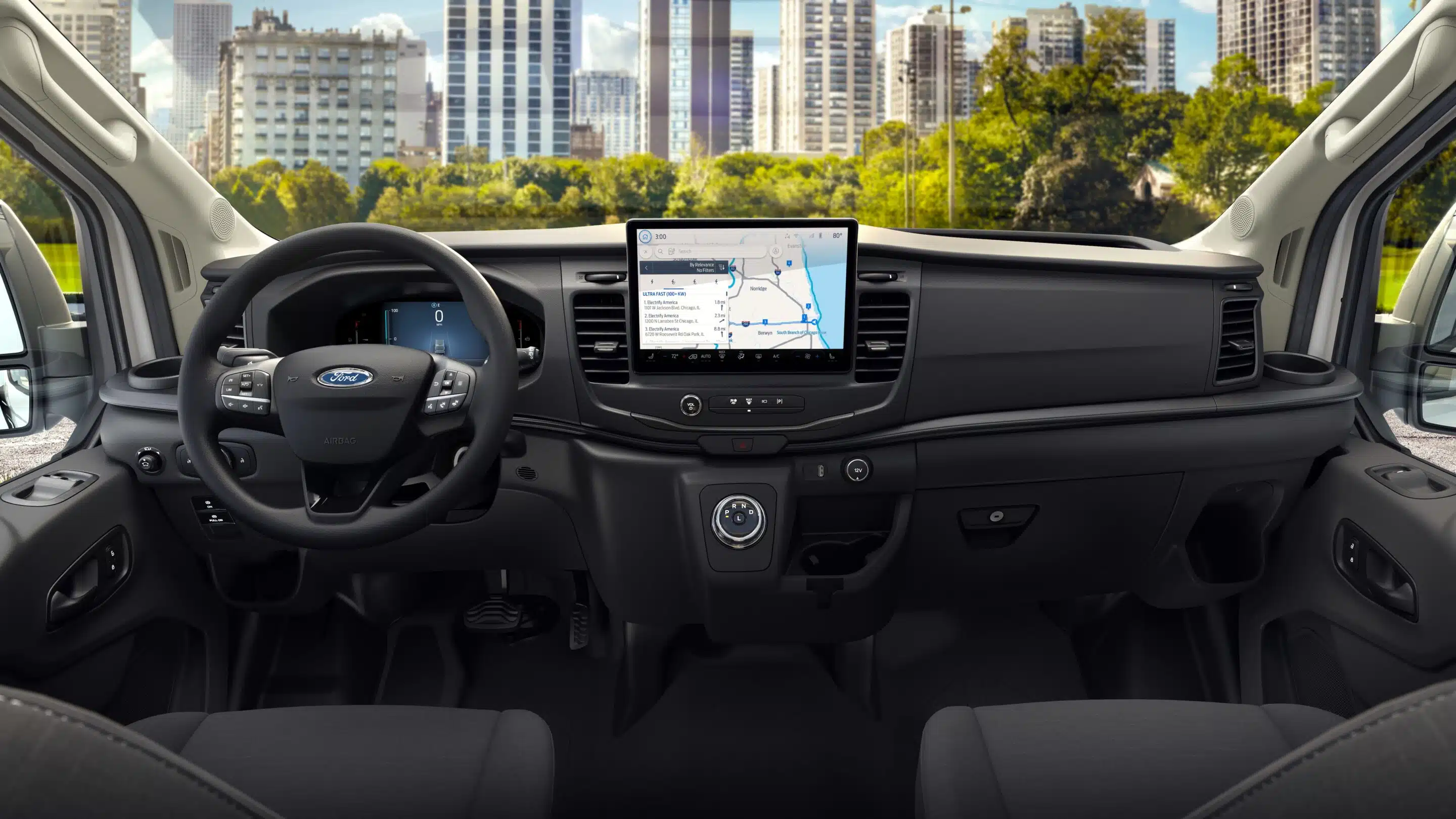 Ford Transit Custom dashboard telefoonhouder montage
