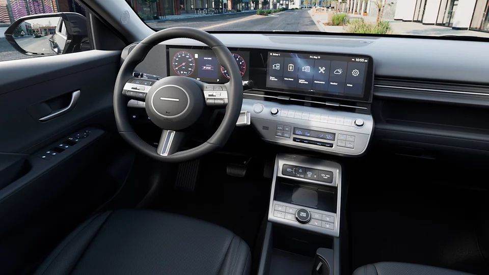 Hyundai Kona dashboard telefoonhouder montage