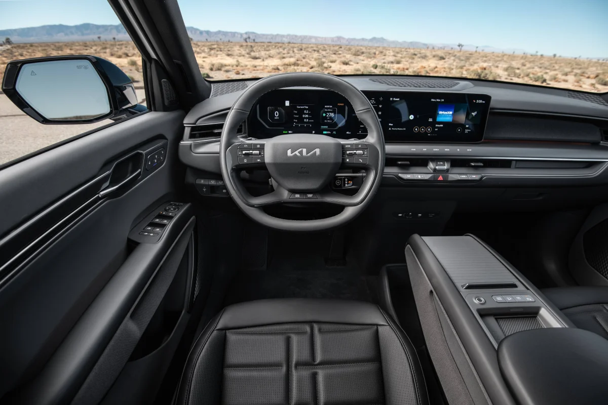 Kia EV9 dashboard telefoonhouder montage