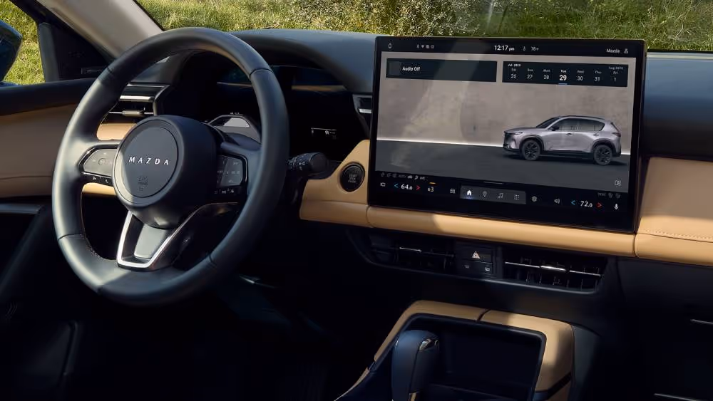 Mazda CX-5 dashboard telefoonhouder montage