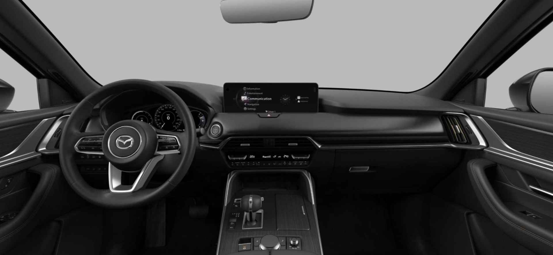 Mazda CX-80 dashboard telefoonhouder montage