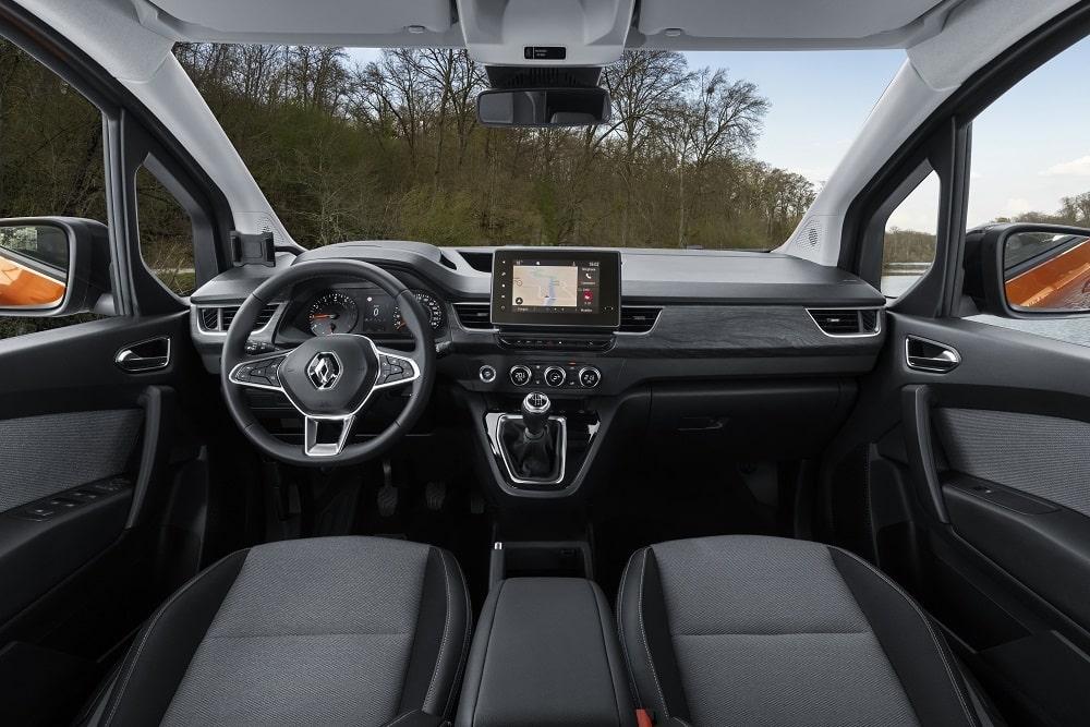 Renault Kangoo dashboard telefoonhouder montage