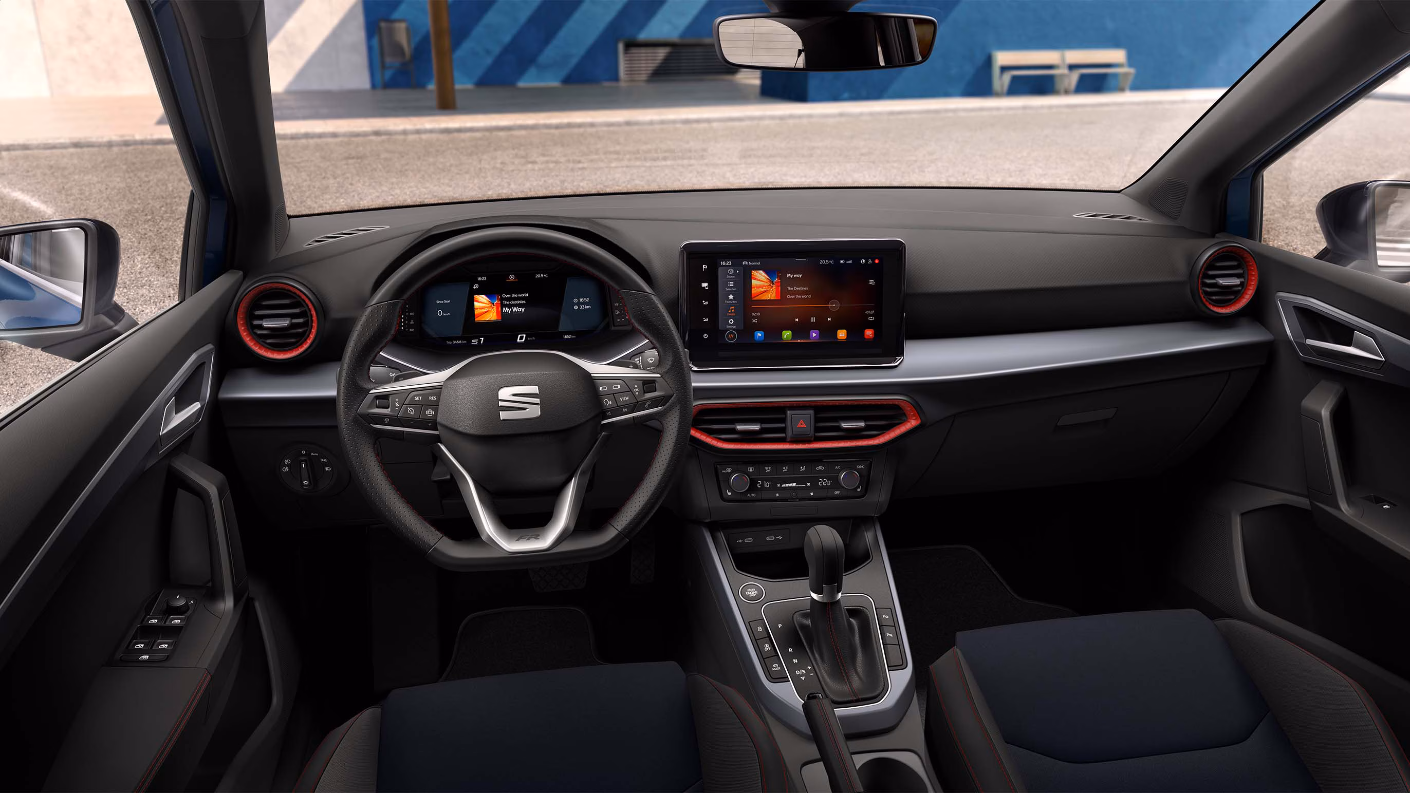 Seat Arona dashboard telefoonhouder montage