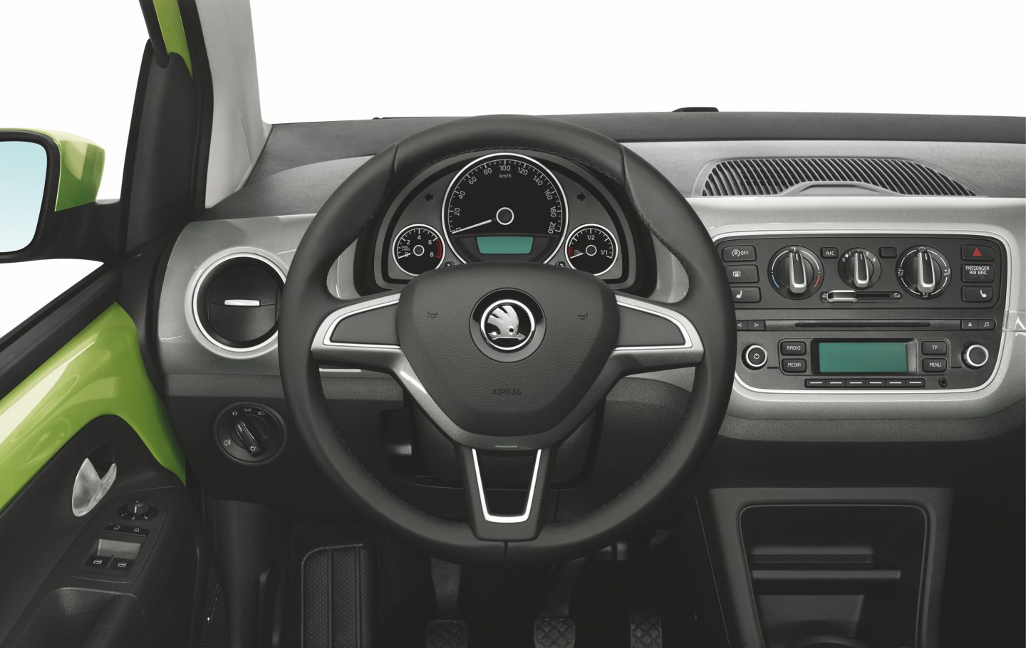 Skoda Citigo dashboard telefoonhouder montage