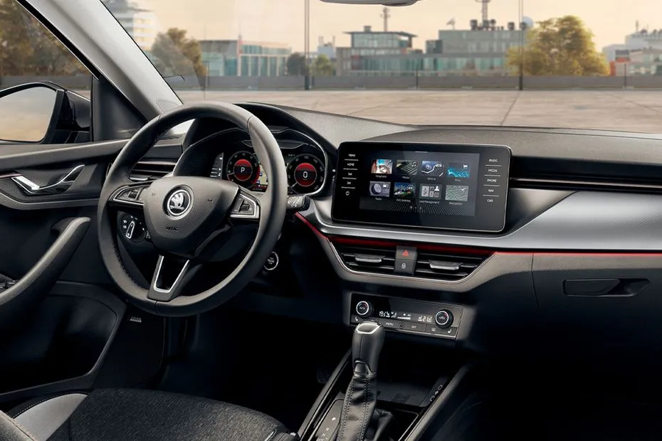 Skoda Scala dashboard telefoonhouder montage