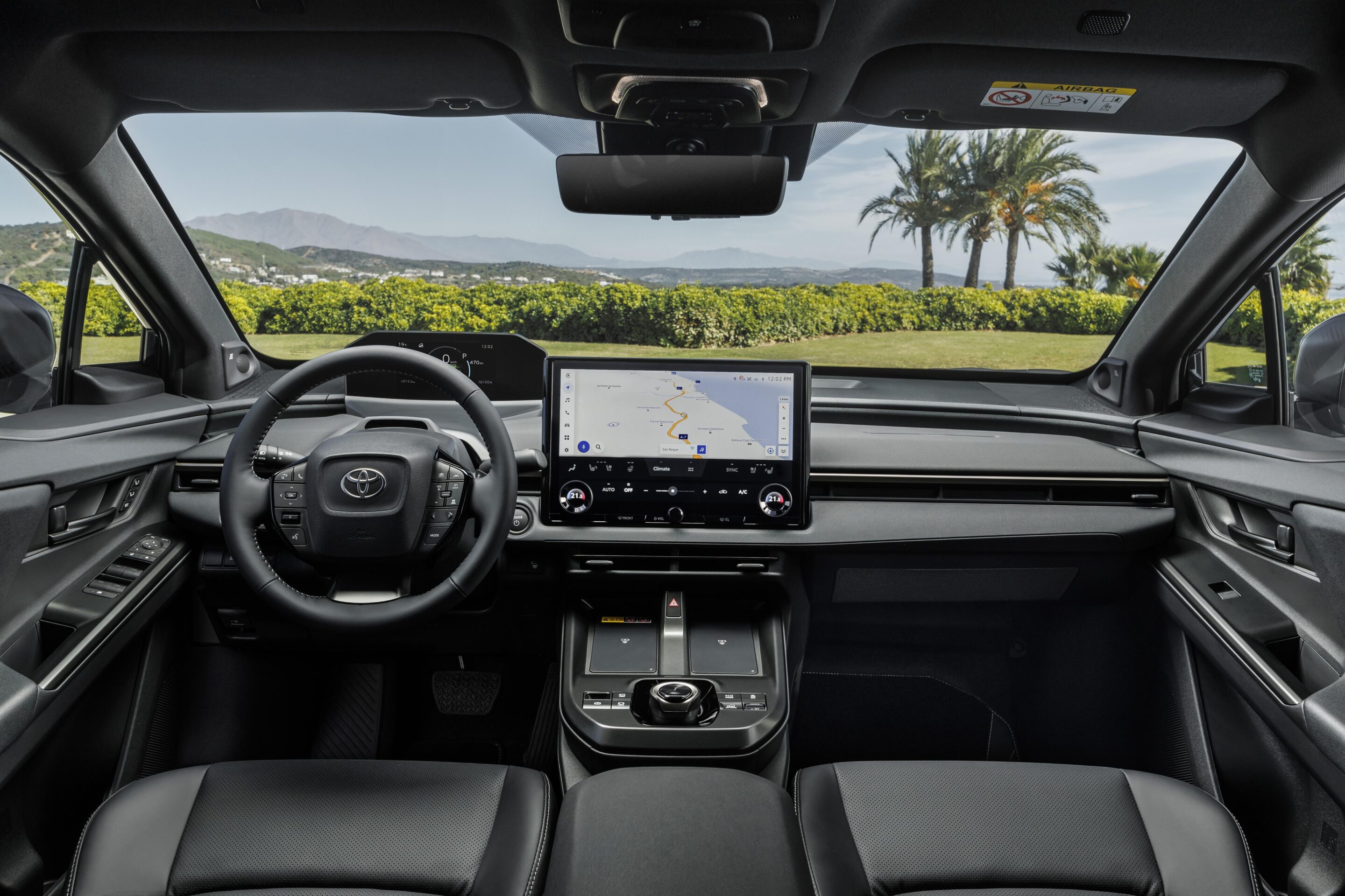 Toyota bZ4X dashboard telefoonhouder montage
